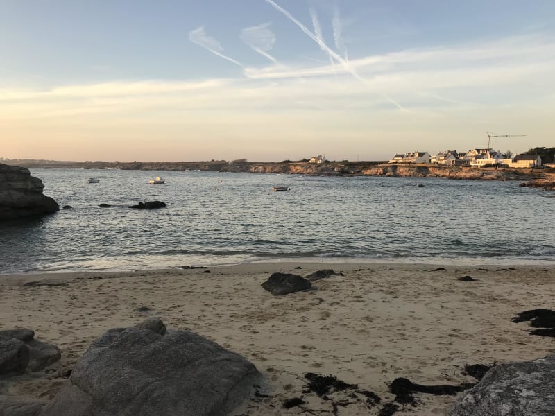 Sentier des douaniers à Ploemeur et bain d'air iodée - Ploemeur
