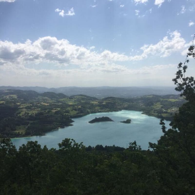 Belvédère des voies de l'Epine et son antique voie romaine - Aiguebelette-le-Lac