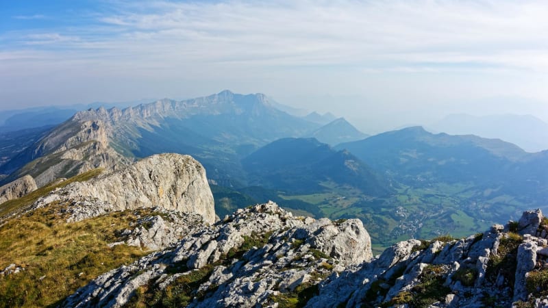 Treschenu-Creyers et vue incroyable depuis le Mont Barral - Percy