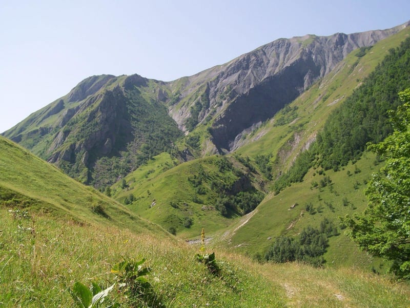Vallei van de Embbres en groene weiden - Saint-Martin de Belleville