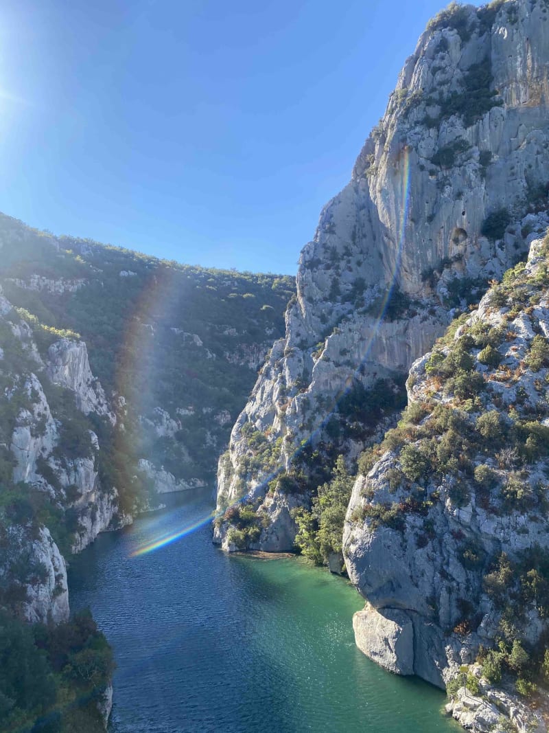 De lagere Gorges du Verdon en een verfrissend bad - Quinson