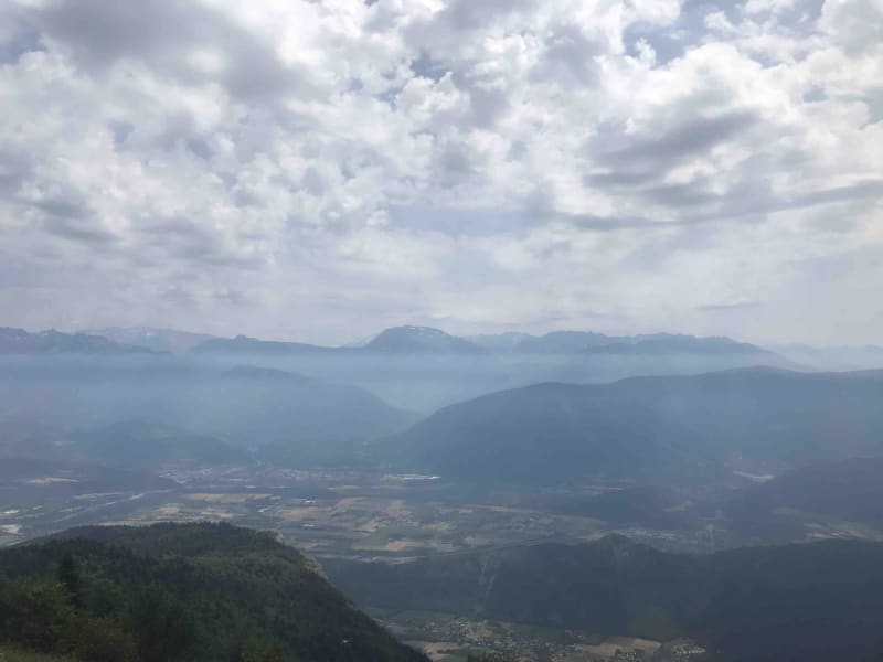 Pic Saint-Michel et son panorama grandiose sur les Alpes - Lans en Vercors