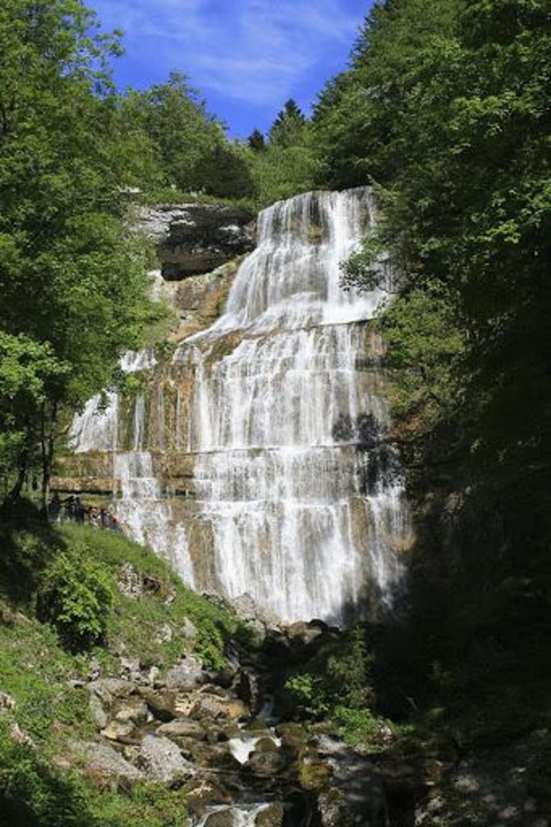 Se revigorer aux cascades du Hérisson - Bonlieu