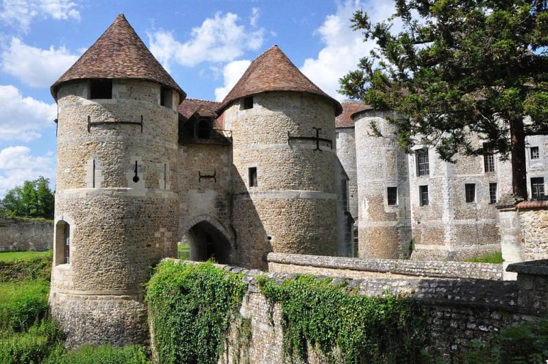 Alentours champêtres de Neubourg et majestueux châteaux - Harcourt