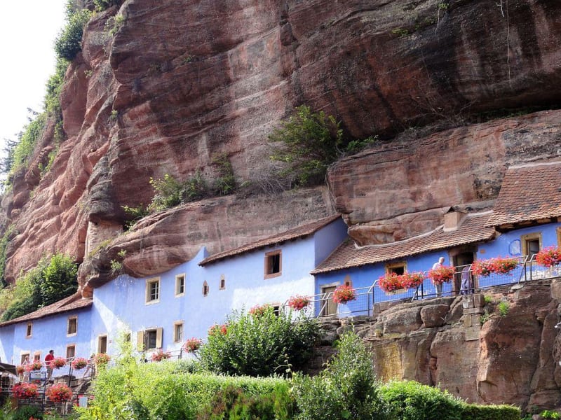 Découverte des maisons bleues de Graufthal - La Petite-Pierre