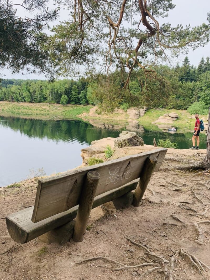 Tour du lac de Pierre-Percée et ambiance canadienne - Pierre-Percée