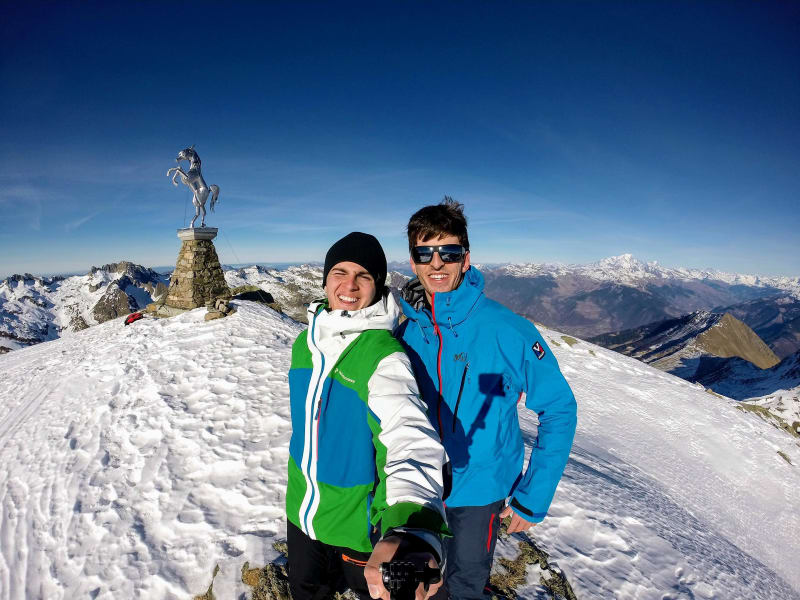 Galoper sur le Cheval Noir en passant par le Col de la Madeleine - Les Avanchers-Valmorel