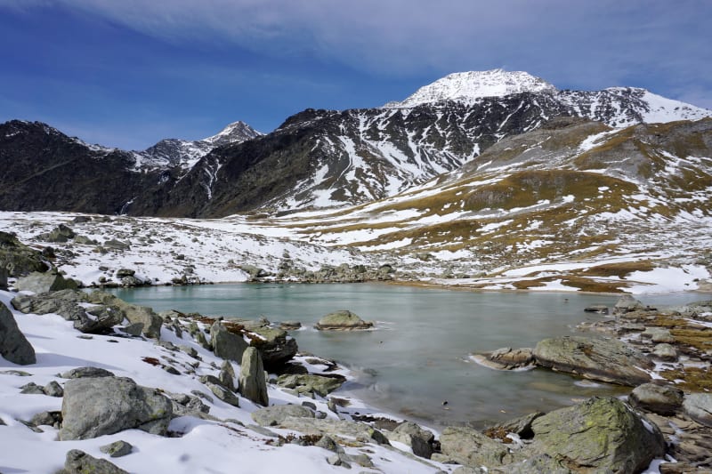 Tour de la Tête Noire et lac de la Partie depuis Modane - Modane