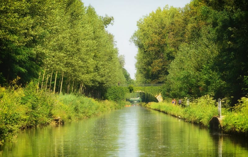 Tour du canal de l'Ourcq à Claye-Souilly - Claye-Souilly
