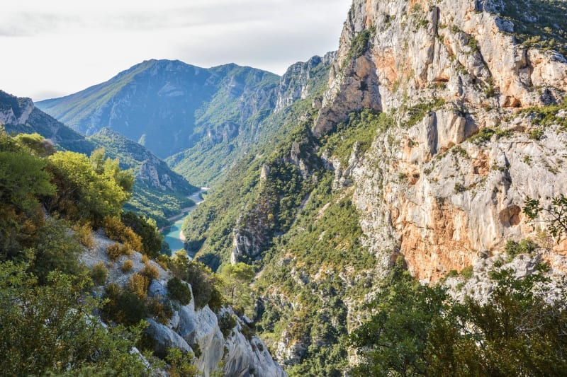 Gorges du Verdon et superbe sentier Blanc-Martel - La Palud-sur-Verdon