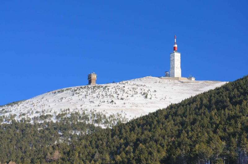 Le grand blanc au Mont Ventoux - Beaumont-du-Ventoux