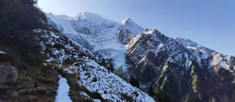 Rando-trail jusqu'à La Jonction - Le Mont, Chamonix-Mont-Blanc