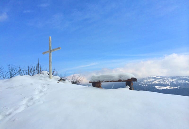 Croix de Jaume en de rust van Val de Lans - Lans-en-Vercors