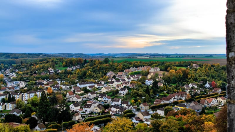 Portes de Provins et plongée dans la vallée de la Voulzie - Provins