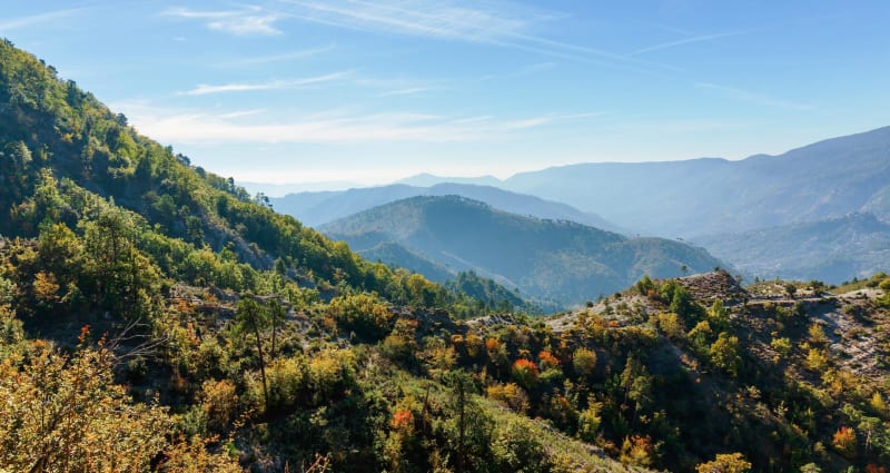 L'Engarvin jusqu'au col de Lobe à 1224 mètres d'altitude - Duranus