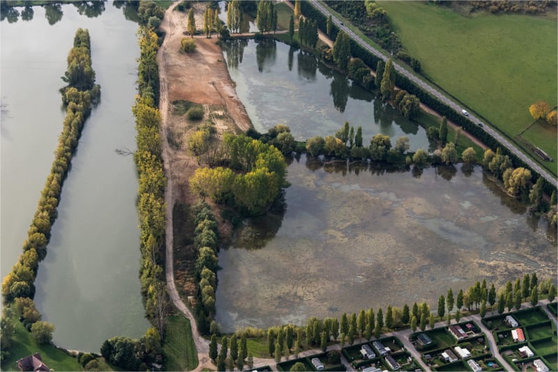 Depuis Garennes, voir filer l'Eure en toute sérénité - La Couture-Boussey