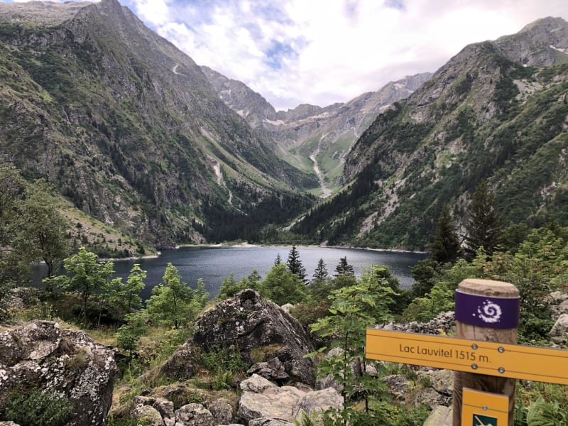 Balade aérienne et bivouac au Lac Lauvitel - La Danchère