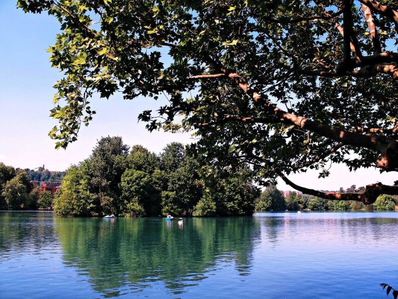 Le lac de la Madone depuis Mornant - Mornant