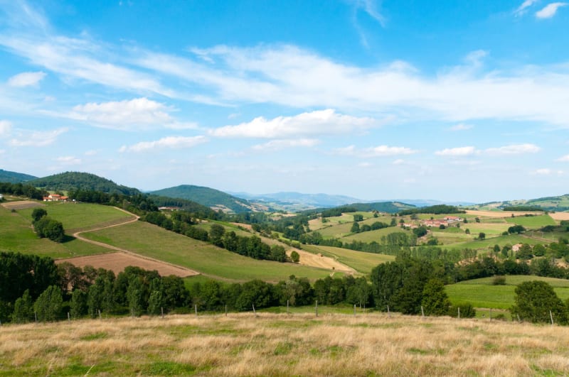 Saint-Martin-en-Haut, dans les Monts du Lyonnais - Saint-Martin-en-Haut