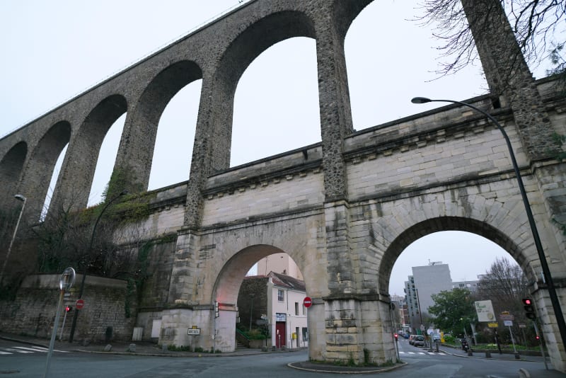 Découverte de l'aqueduc de Cachan et leçon d'histoire - Paris