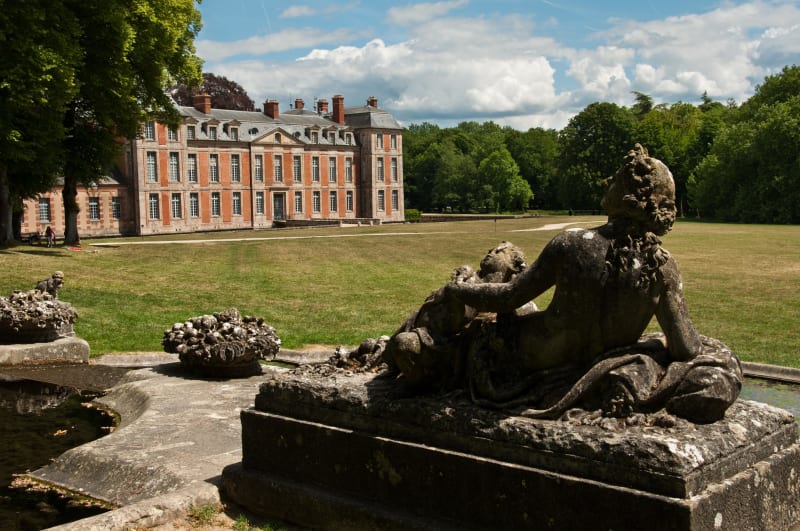 Domaine de Chamarande, la vallée de la Juine et le dolmen - Lardy
