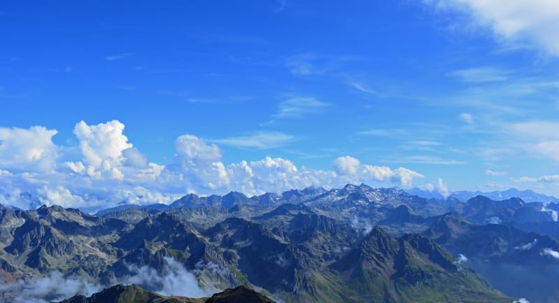 Boutx et la traversée du col de Menté au pic de Cagire - Boutx