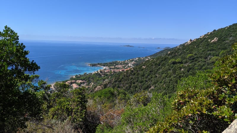 Crêtes hautes et panorama sur la baie d'Ajaccio - Ajaccio