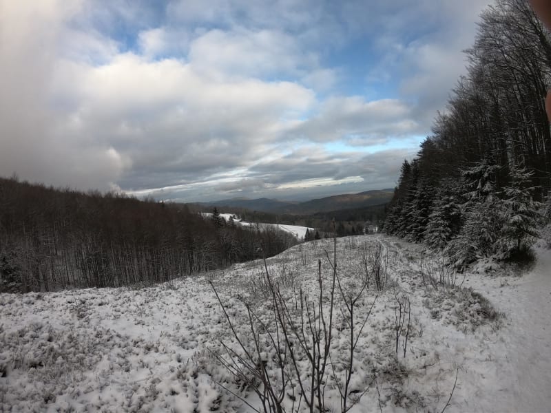 Été ou hiver, le col de la Charbonnière à Hohwald - Le Hohwald