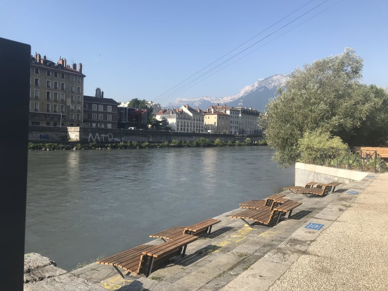 Traversée de Sassenage à Montbonnot et douceur de l'eau - Sassenage
