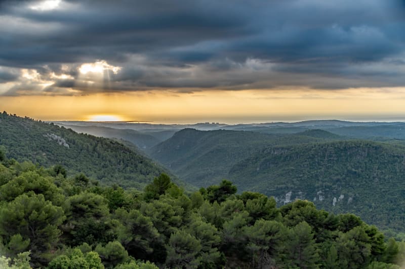 Le Rouret et se sentir centurion romain contemplant la vallée du Loup - Le Rouret