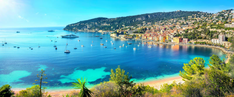 Plein des mirettes depuis les hauteurs de Villefranche - Villefranche-sur-Mer
