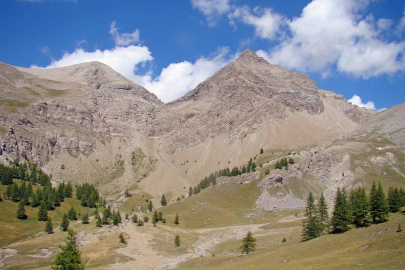 Virée entre deux géants du Mercantour, monts Pelat et Cimet - Allos