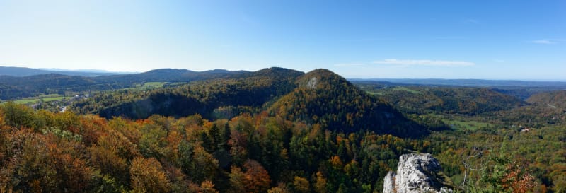Randonnée au pic de l'Aigle et belvédère des 4 lacs - Les Rollets, La Chaux-du-Dombief
