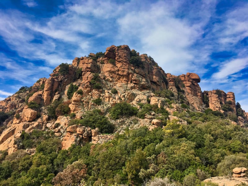Ascension du Rocher de Roquebrune et superbe panorama - Roquebrune-sur-Argens