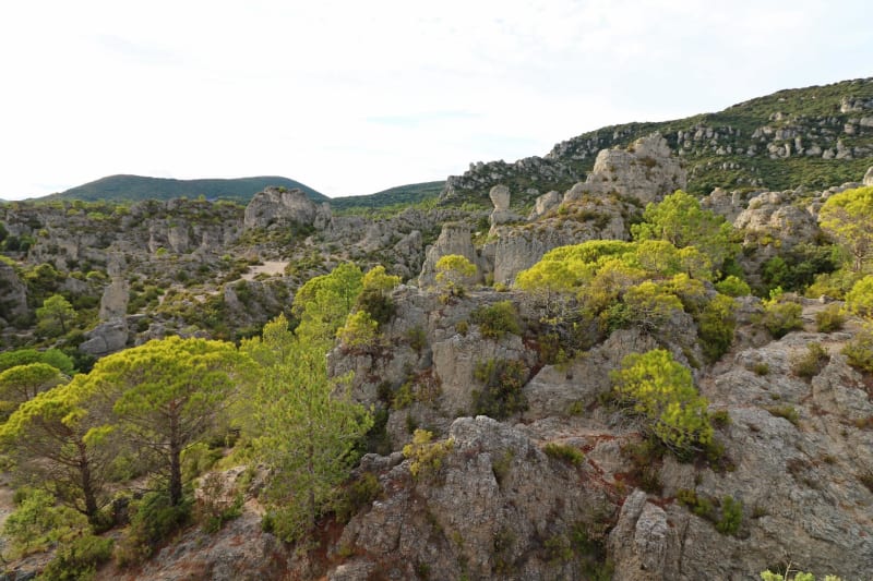 Beauté du Cirque de Mourèze et partie de cache-cache - Mourèze