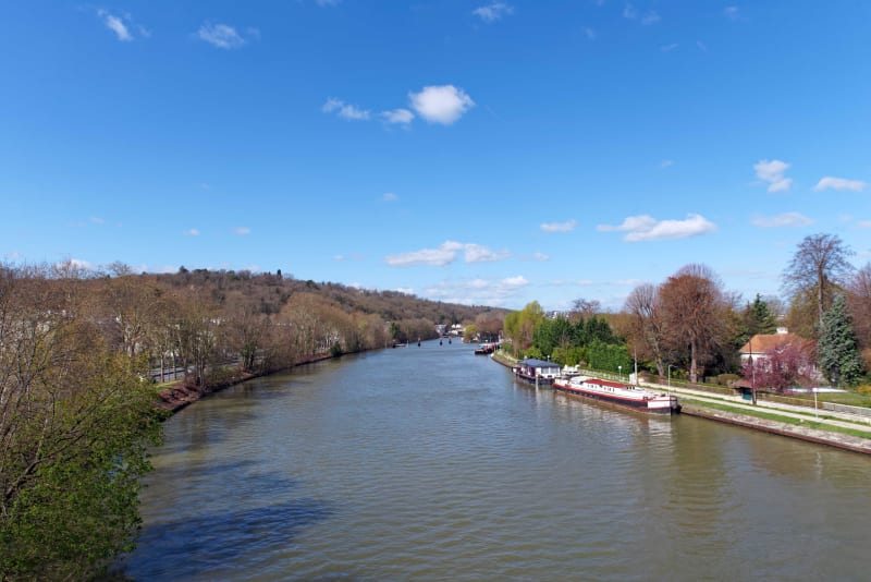 Vers le château de Madame du Barry à vélo - Bougival