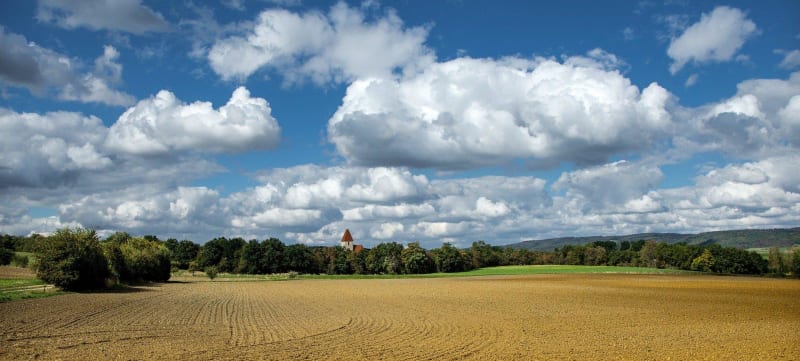 Voie verte et campagne d'Estrées-Saint-Denis - Estrées-Saint-Denis