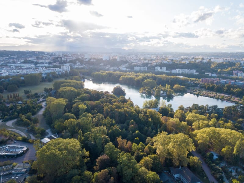 Balade en famille au parc de la Tête d'Or - Lyon
