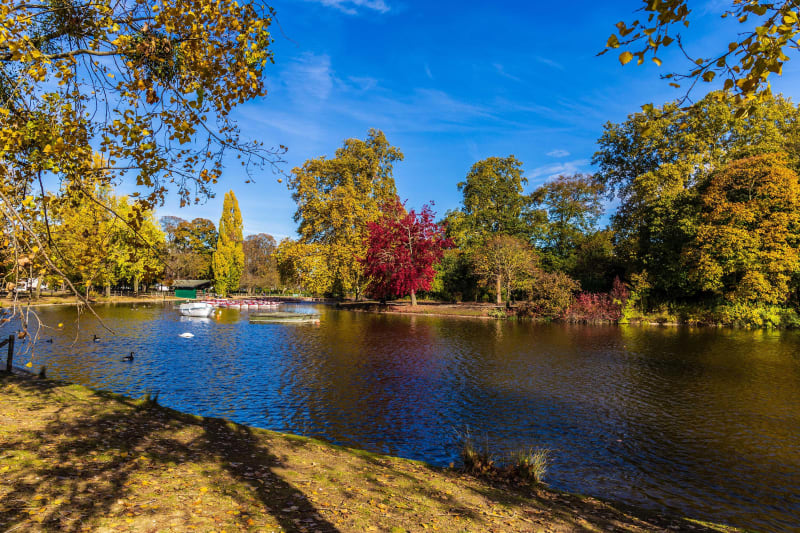 Petite balade à vélo au lac Daumesnil depuis Gentilly - Paris