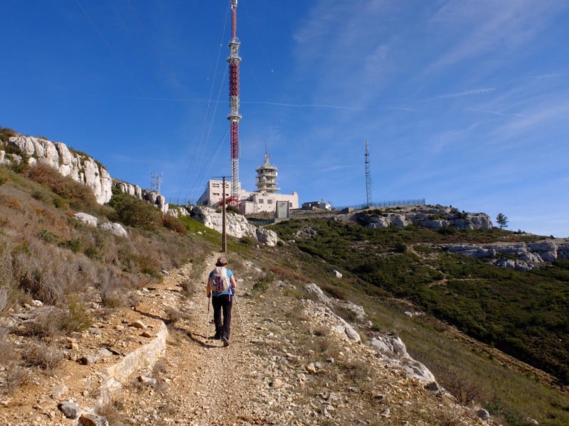 Pic de l'Étoile depuis la Batarelle à Marseille - Marseille