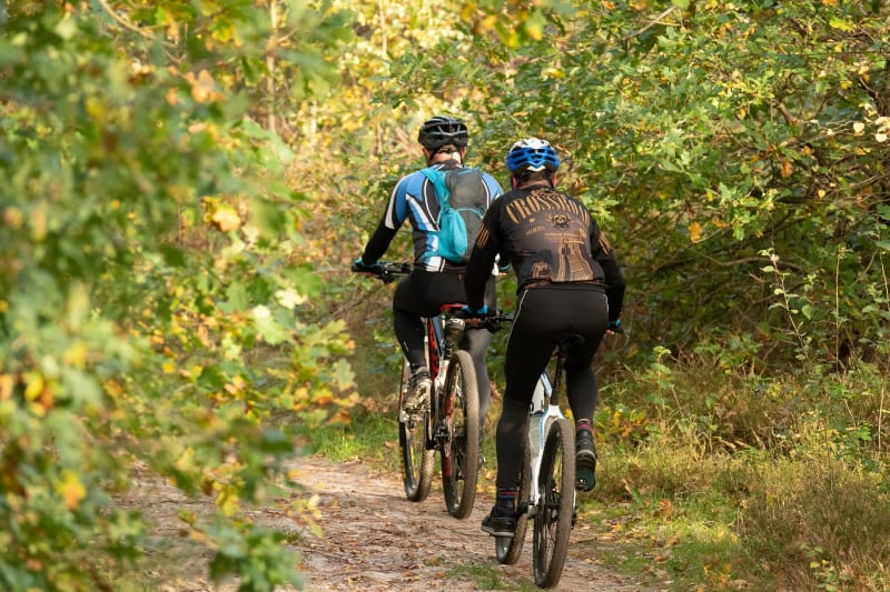 Depuis Chidrac, traverser la campagne à vélo - Chidrac