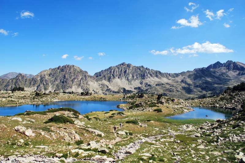 Barèges et les lacs de Madaméte par le col de Tracens - Barèges