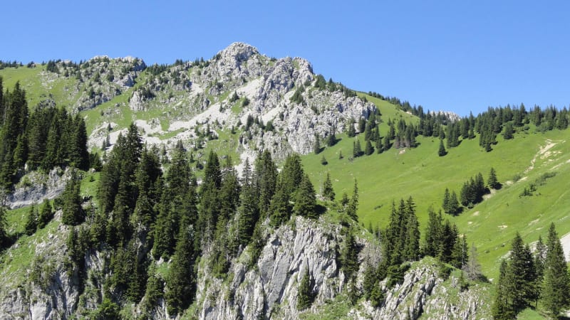 Pointe de Pelluaz depuis Bernex - Bernex