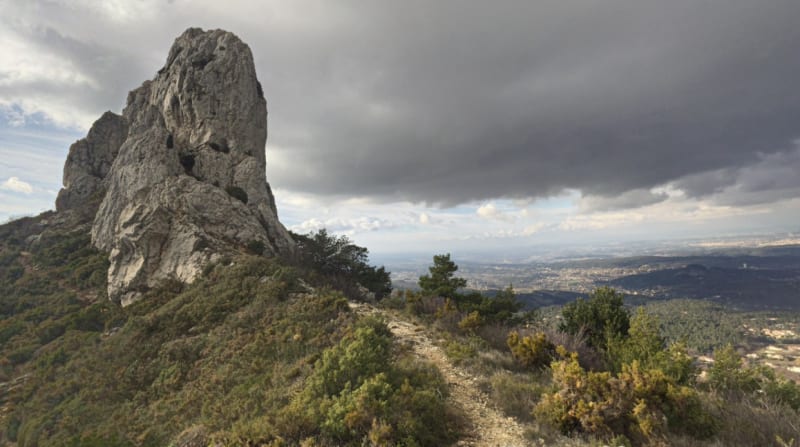 Expédition au Pilon du roi et vue magnifique sur Marseille - Les Frères, Simiane-Collongue