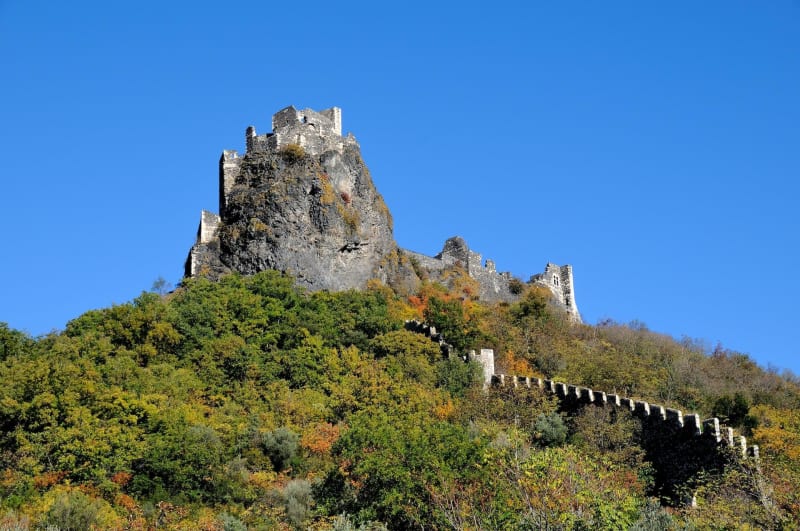 Pic du Chenavari depuis Rochemaure - Rochemaure