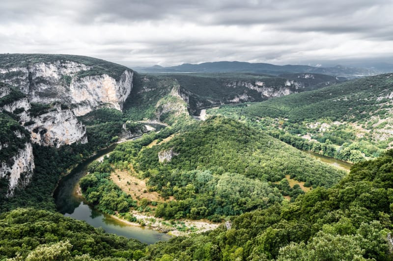 Randonnée dans les gorges de l'Ardèche - Labastide-de-Virac
