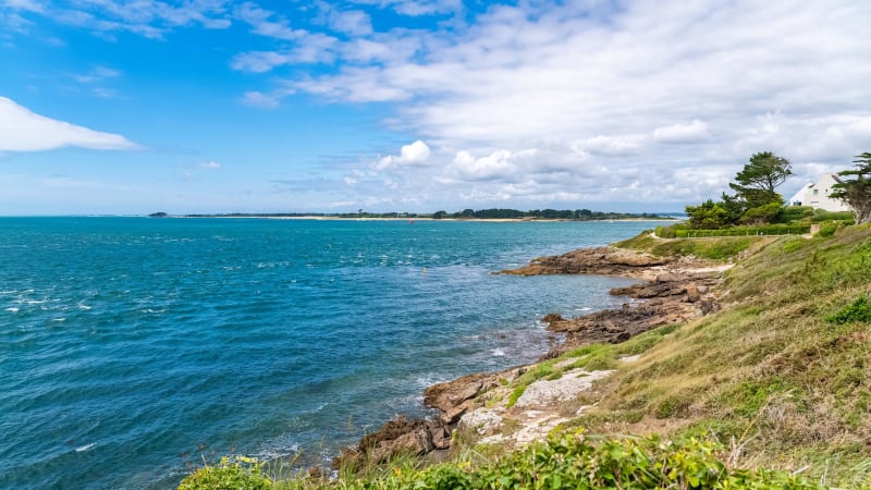 Pointe de Rosvellec en GR® 34 van Vannes - Vannes