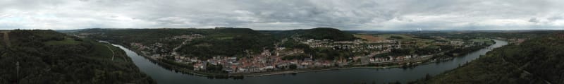 Stromberg et sa vue imprenable sur la Moselle - Contz-les-Bains