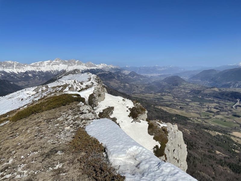 Envolée vers le Rocher du Baconnet et faune sauvage du Vercors - Gresse-en-Vercors