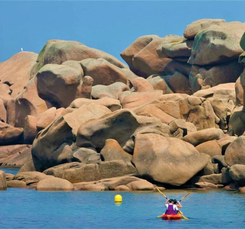 Ploumanac'h et sa délicate chiffonnade de Granit Rose - Ploumanac'h (Perros-Guirec)